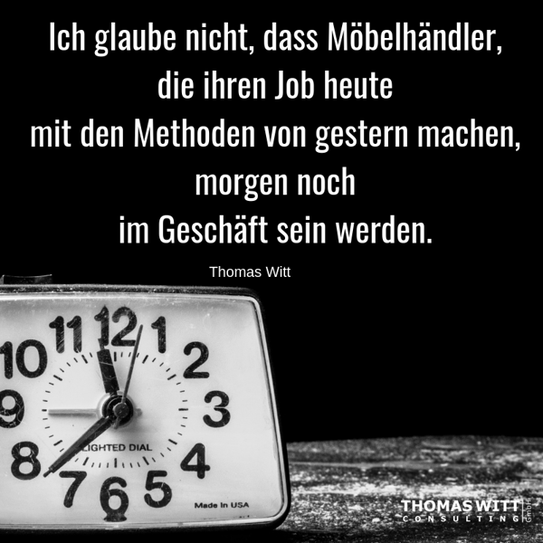 Copy of Ich glaube nicht, dass Möbelhändler, die
